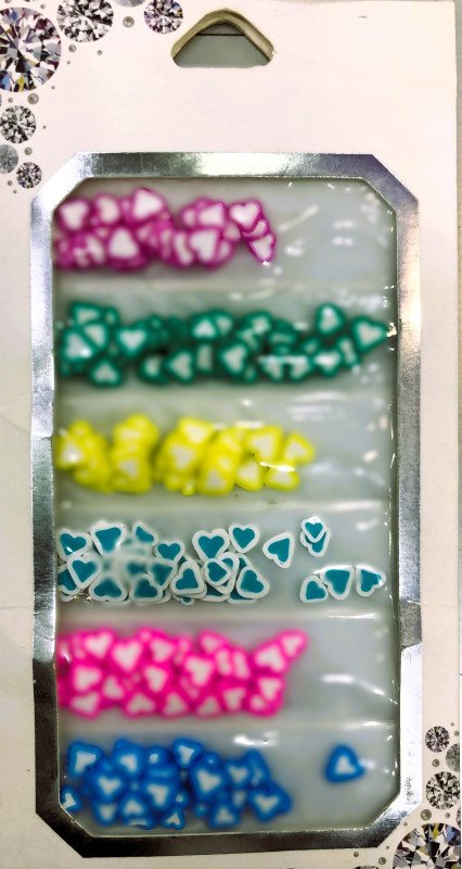 Applique Design Coeur pour Ongle - NAMT-1221